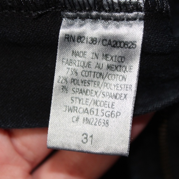 Dark Blue Guess Straight Leg Jeans - Picture 4 of 6